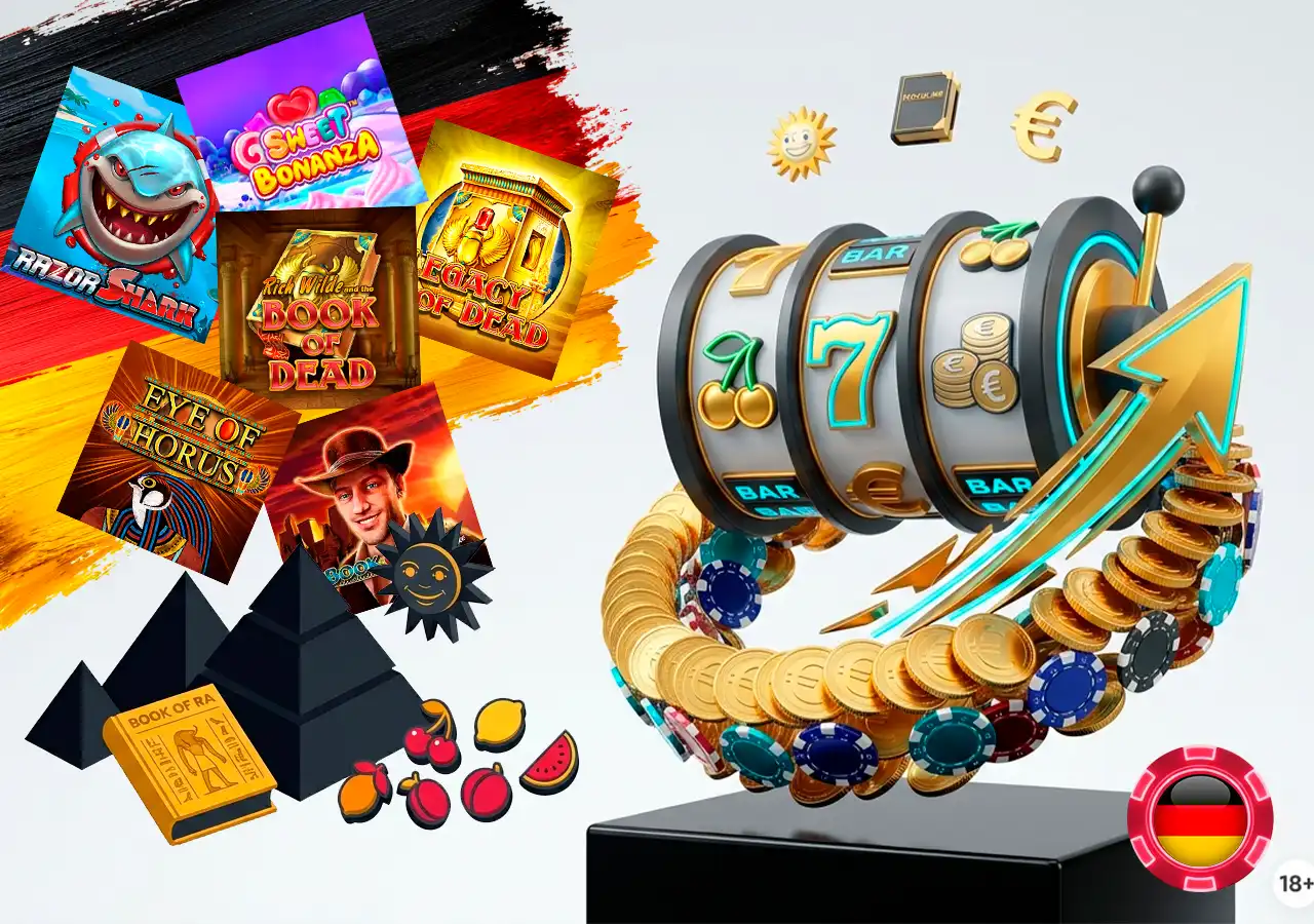 Die beliebtesten Spielautomaten Book of Ra Ramses Book und Eye of Horus